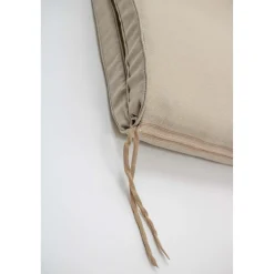 Cuscino per sdraio beige 40x90x5 cm