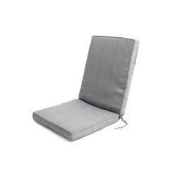 Cuscino per sdraio grigio 40x90x5 cm