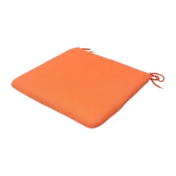 Cuscino per sedia arancione 40x40 cm