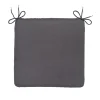 Cuscino per sedia grigio 40x40 cm