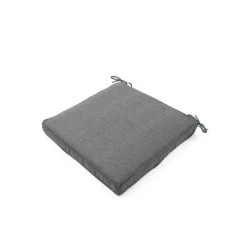 Cuscino per sedia grigio 40x40x5 cm