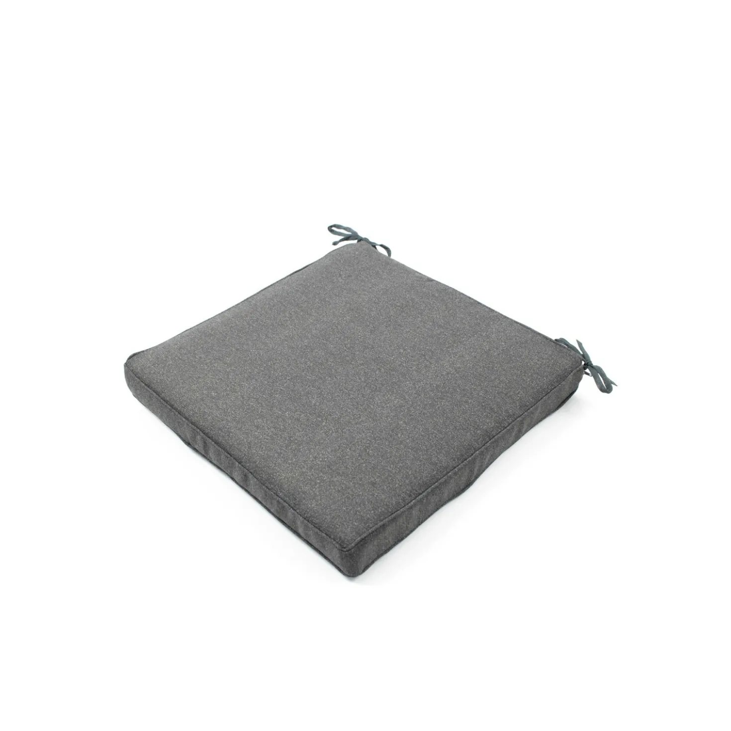 Cuscino per sedia grigio 40x40x5 cm