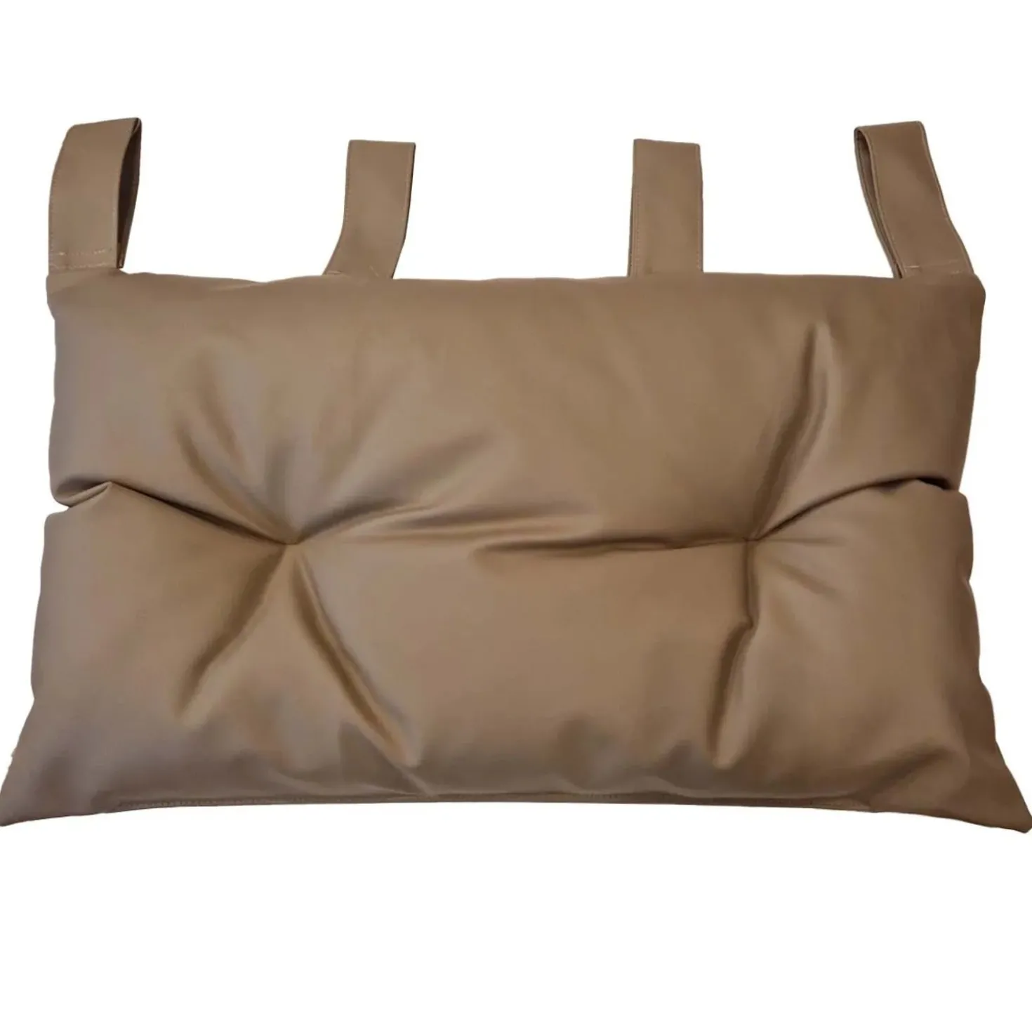 Cuscino per testiera letto 70x45 cm lino scuro