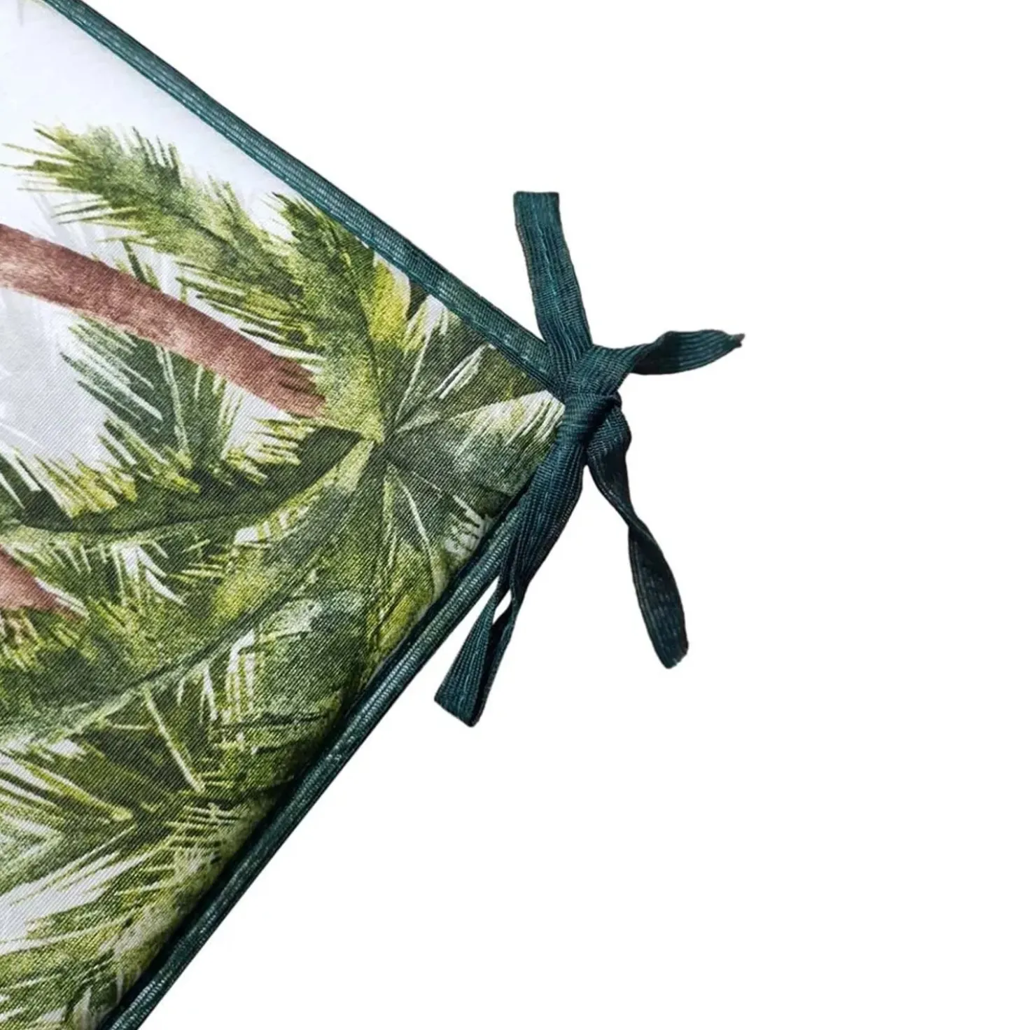 Cuscino sedia 2 pz Palm Beach 40x40 cm verde