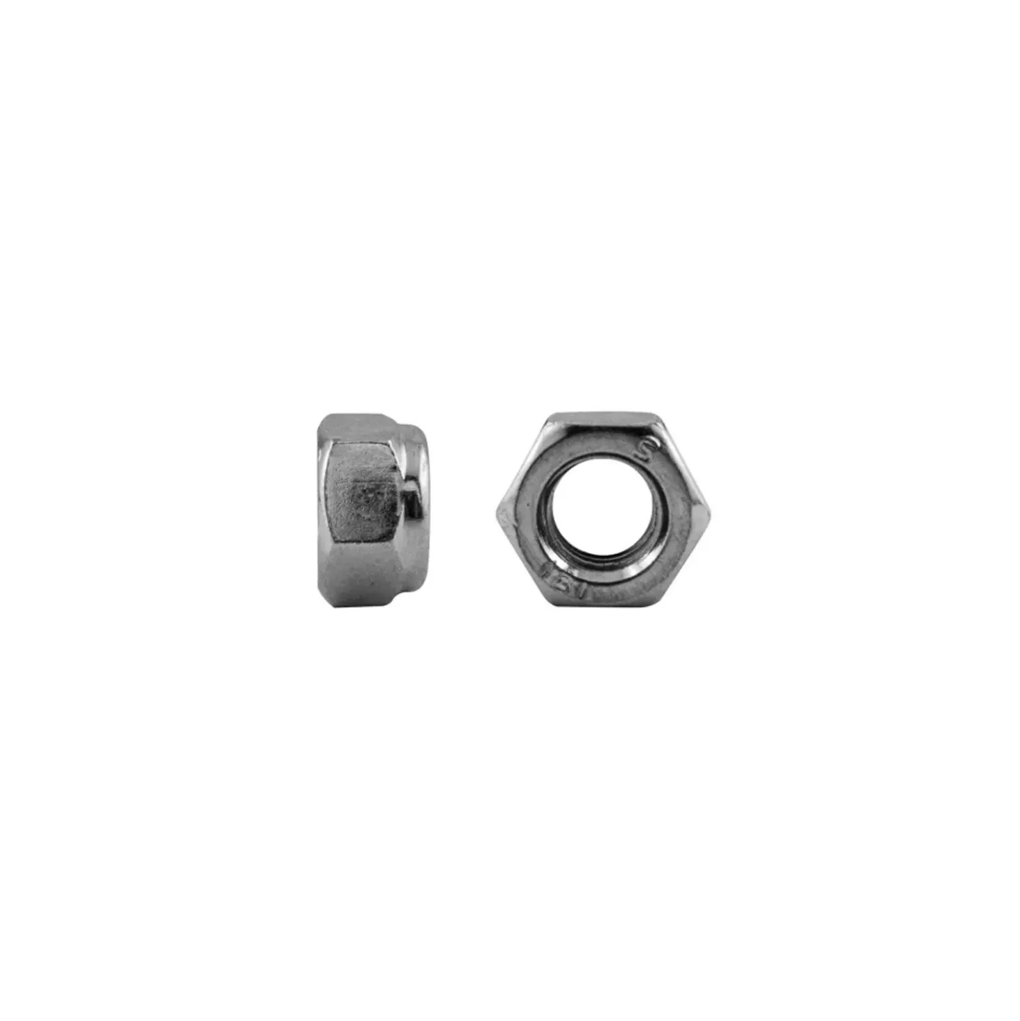 Dado autobloccante esagonale din 985 inox 8 m 4 pz