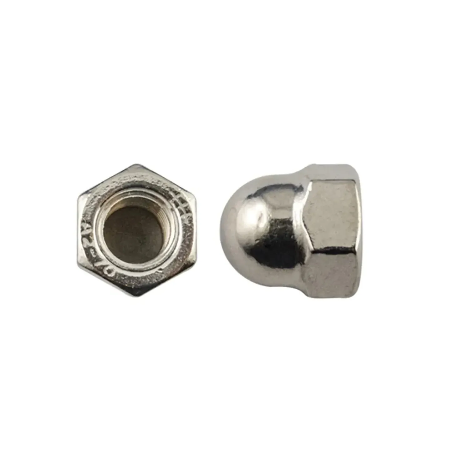 Dado cieco esagonale din 1587 zincato m5 pz12