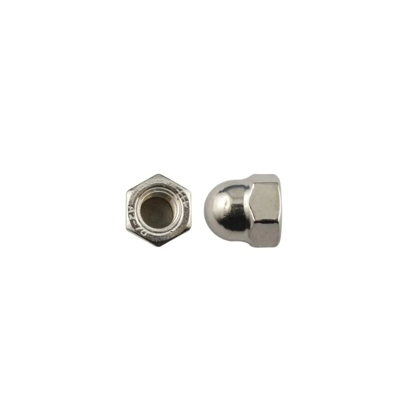 Dado cieco esagonale din 1587 zincato m14 pz2