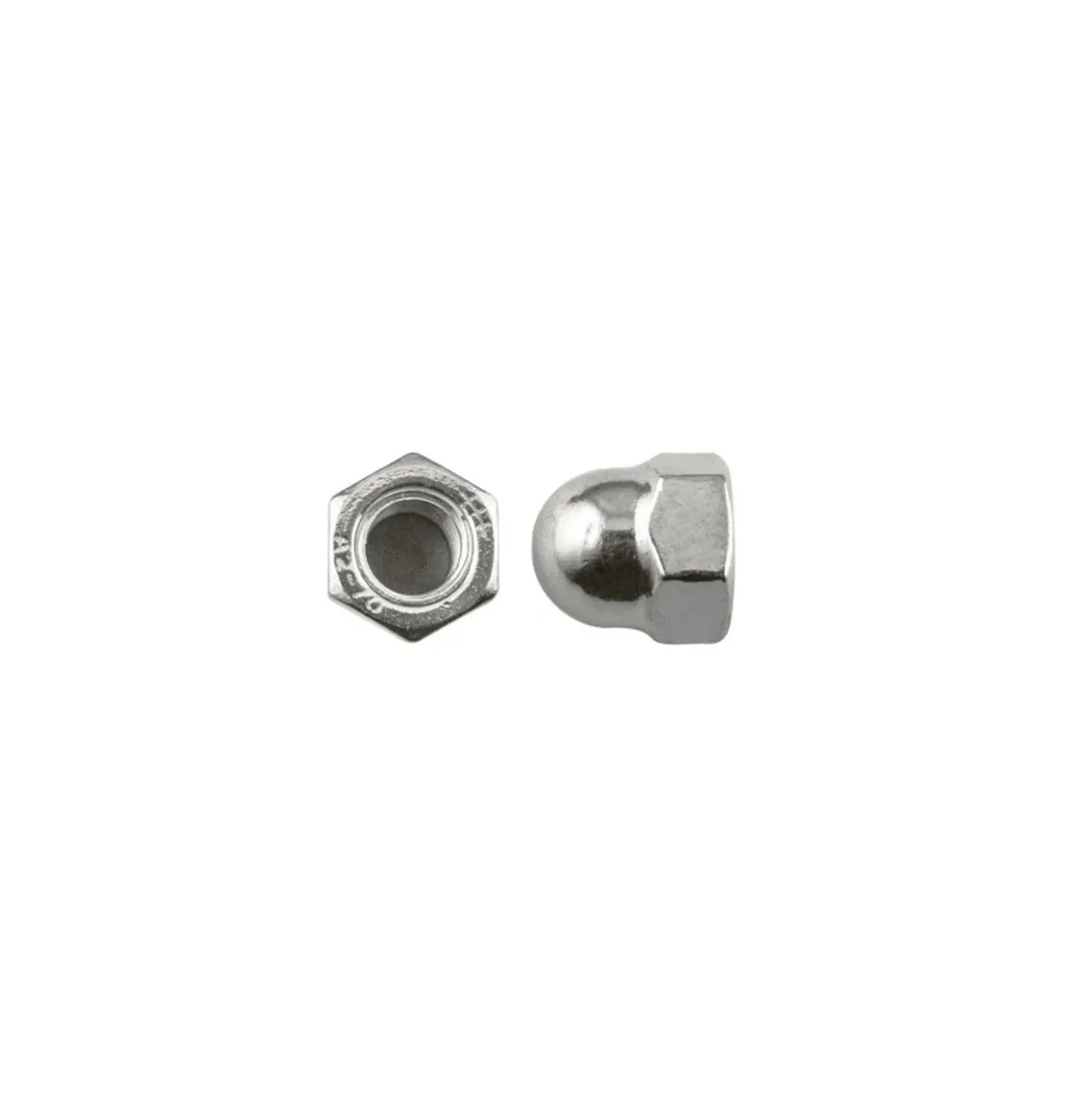 Dado cieco inox din 1587 6 m 5 pz