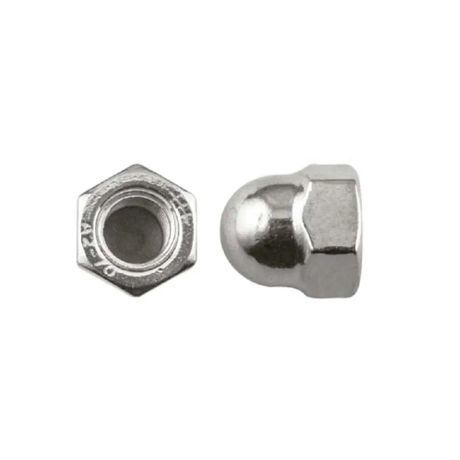 Dado cieco inox din 1587 14 m 1 pz