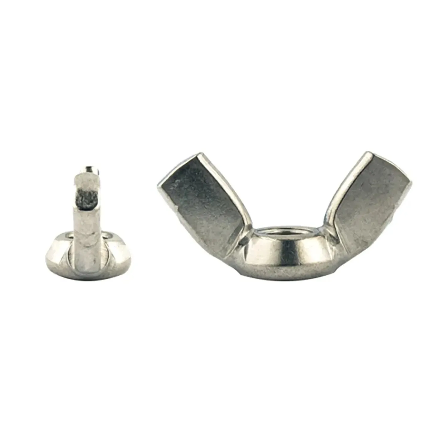 Dado galletto inox m8 pz2