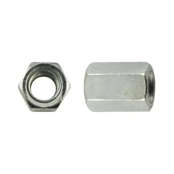 Dado giunzione esagonale din 6334 zincato m12x30 pz1