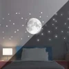 Decorazione adesiva per parete glow moon 47x65 cm