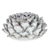 Decorazione fiore Masami 10 cm bianco