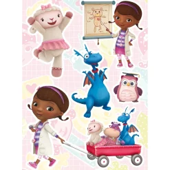 Decorazioni adesive per parete Dottoressa Peluche