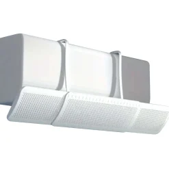 Deflettore universale per unità interna climatizzatori rimovibile Bianco 185 mm
