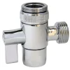 Deviatore universale ottone cromato per Rubinetto m24/22 uscita 1/2" maschio