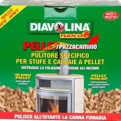 Diavolina Pulitore Stufe a Pellet