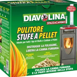 Diavolina Pulitore Stufe a Pellet