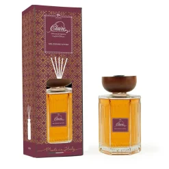 Diffusore di fragranza bottiglia Melograno&Rosa tappo legno Clara 1000 ml