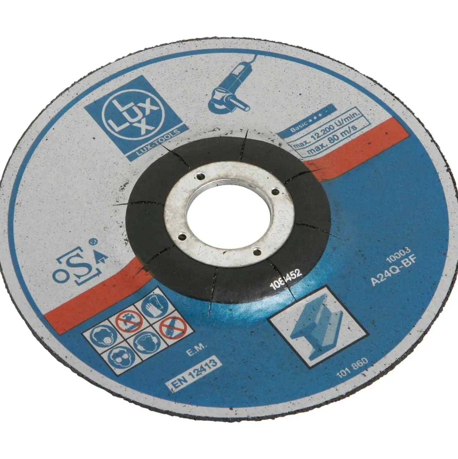 Dischi da taglio LUX-TOOLS per metallo Ø 115 mm 5 pz