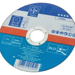 Disco da taglio in fibra per alluminio LUX-TOOLS Ø 125 mm