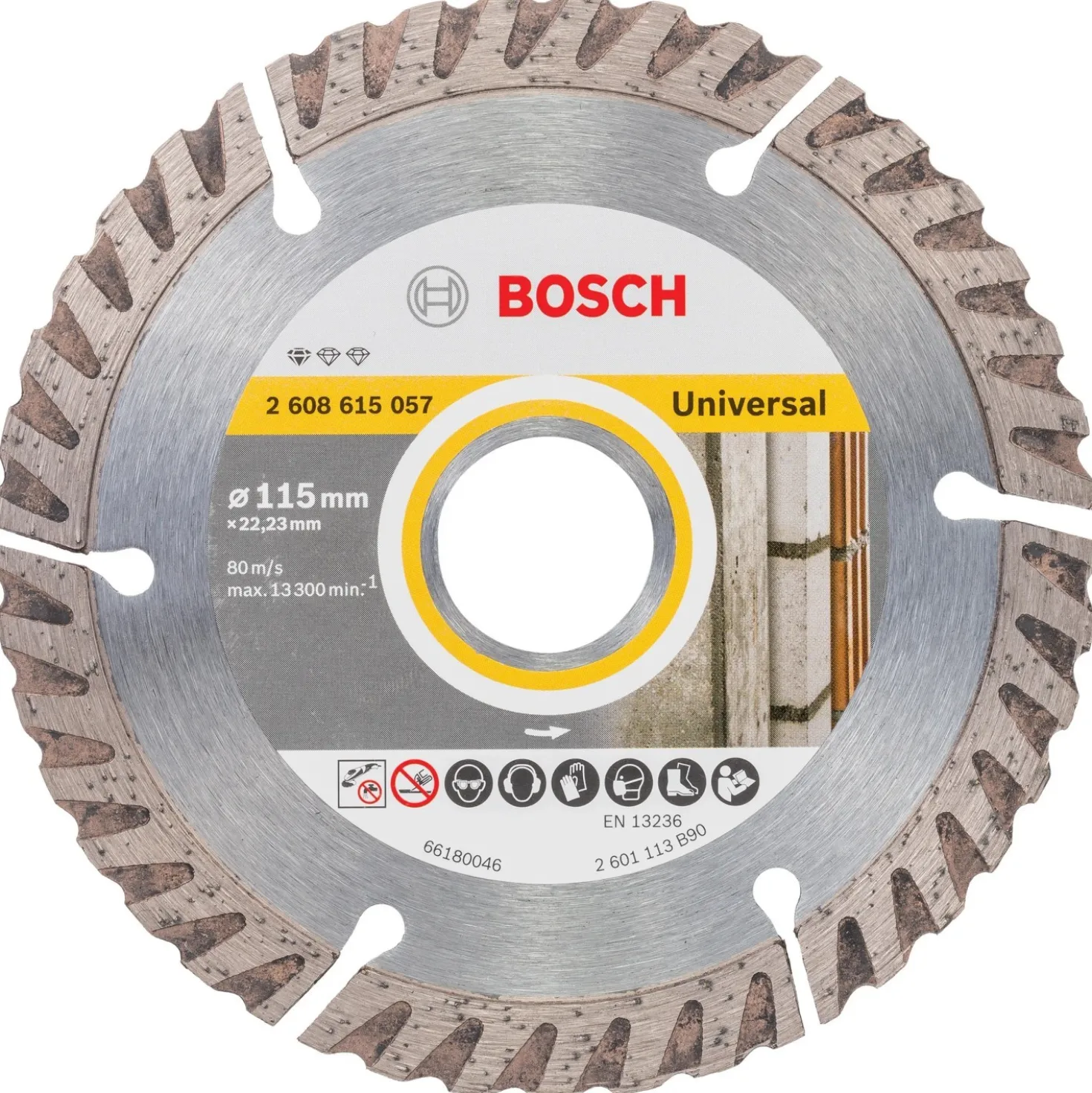 Disco diamantato Bosch standard universale 115 mm