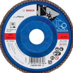 Disco lamellare Bosch X571 Best for Metal Ø 115 mm G60