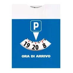 Disco orario europeo in cartoncino