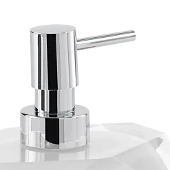 Dispenser sapone Chanelle in resina bianco