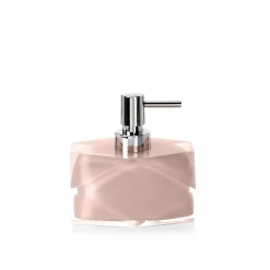 Dispenser sapone Chanelle in resina rosa