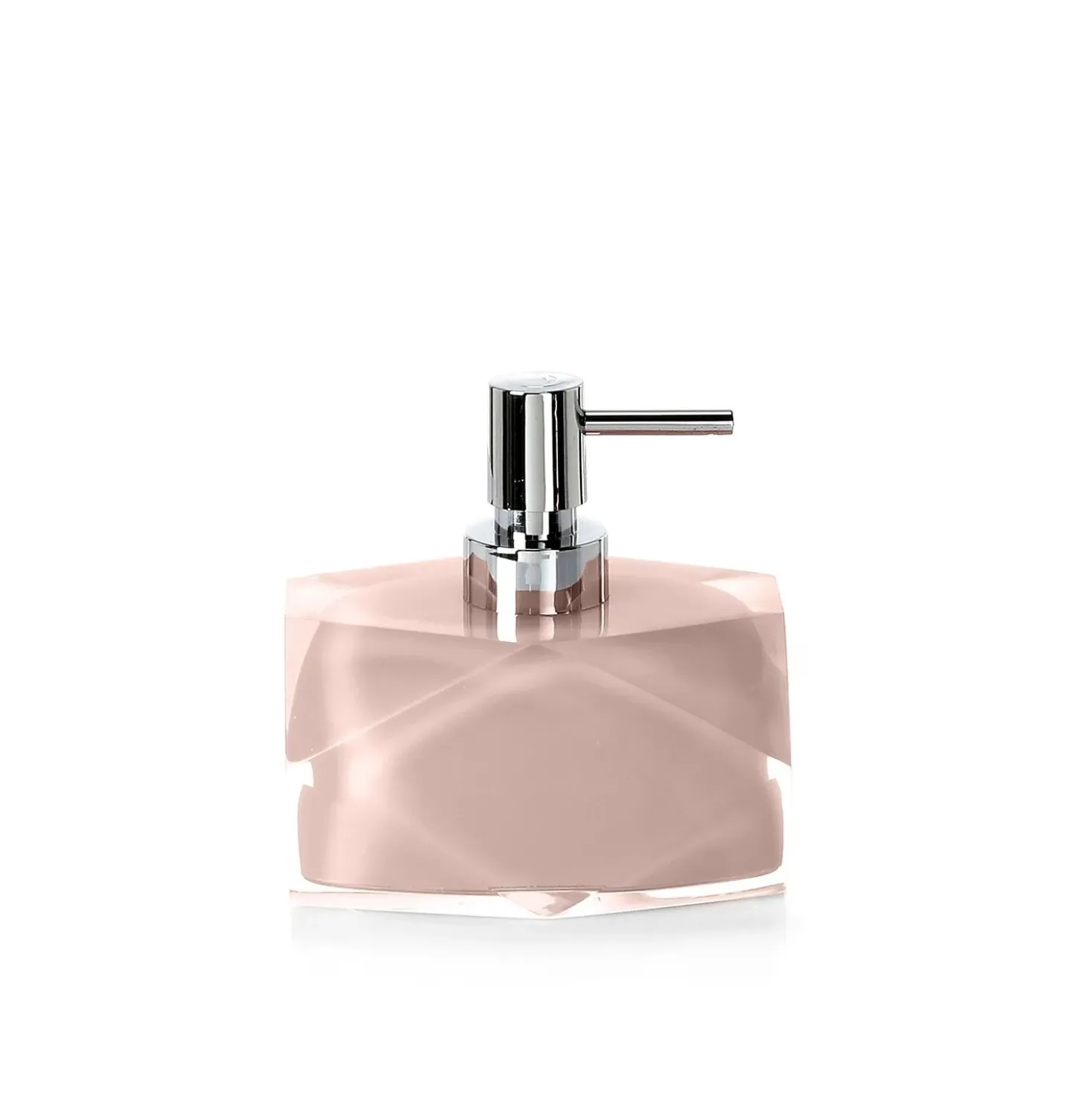 Dispenser sapone Chanelle in resina rosa