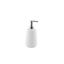 Dispenser sapone in ceramica Marika bianco