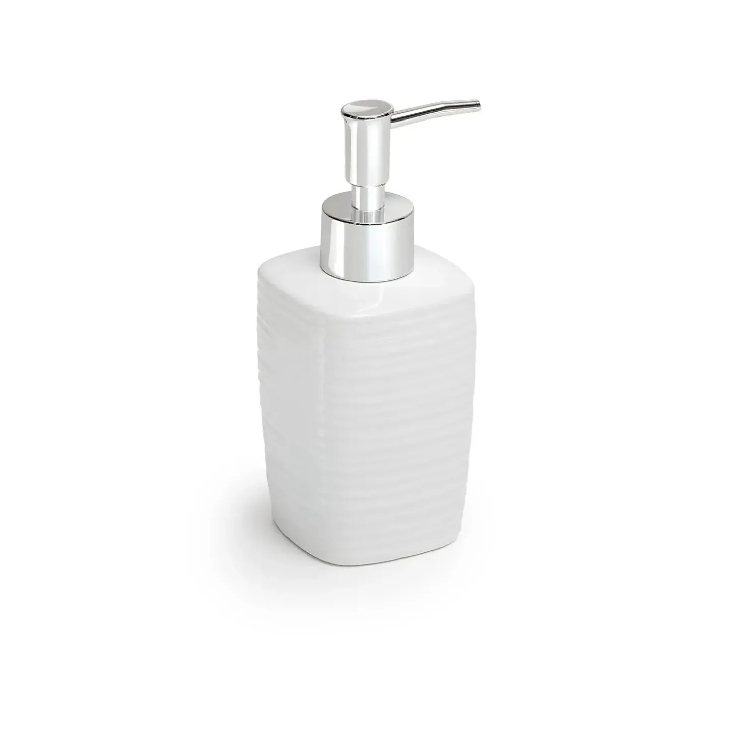 Dispenser sapone Kelly in ceramica bianco