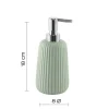 Dispenser sapone Marika in ceramica verde salvia