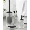 Dispenser sapone Marmor in vetro satinato grigio