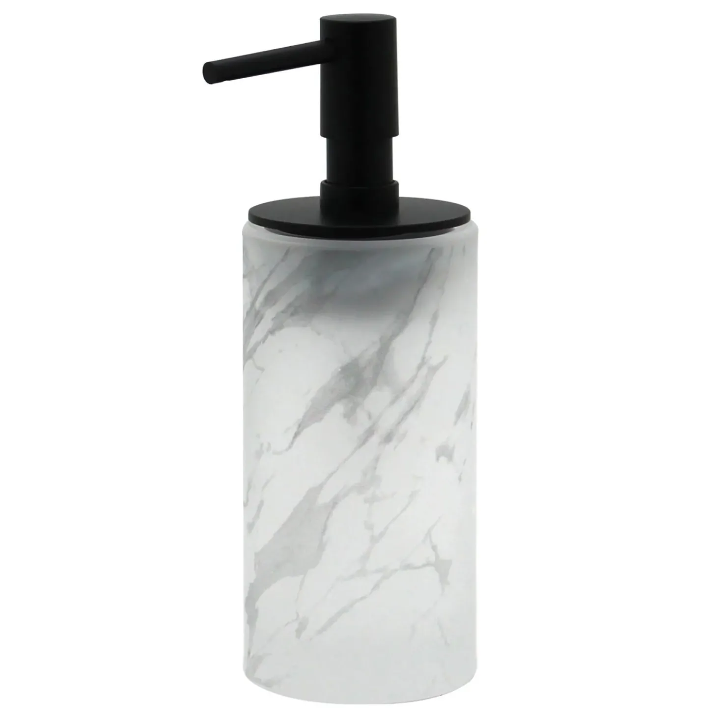 Dispenser sapone Marmor in vetro satinato grigio