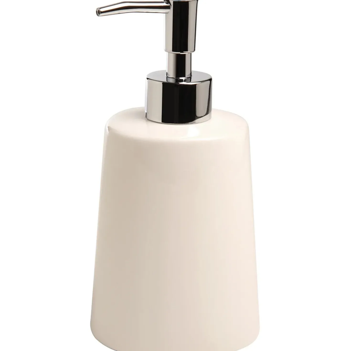 Dispenser sapone Maya in ceramica bianco