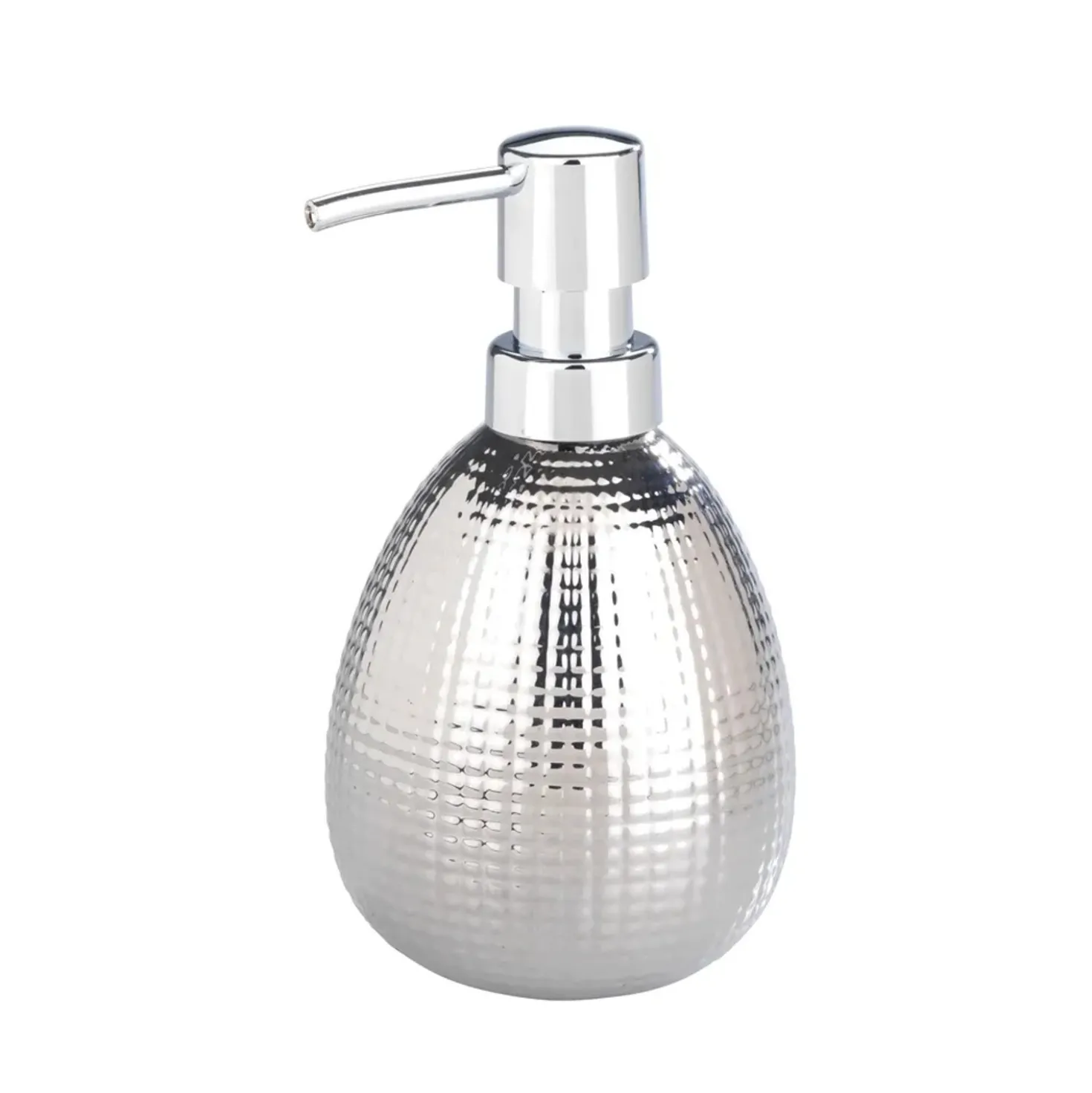 Dispenser sapone Polaris Nodi in ceramica cromato