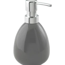 Dispenser sapone Polaris in ceramica grigio