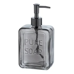Dispenser sapone Pure Soap in vetro grigio
