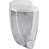Dispenser sapone Torpedo in resina bianco 300 ml