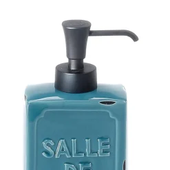 Dispenser sapone Vivienne in ceramica blu