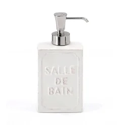 Dispenser sapone Vivienne in ceramica bianco