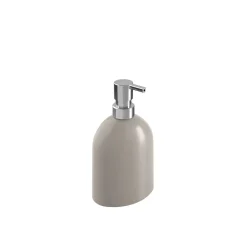 Dispenser spaone Bird in porcellana tortora