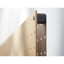 Distanziali per pannello forato 6 pz nero
