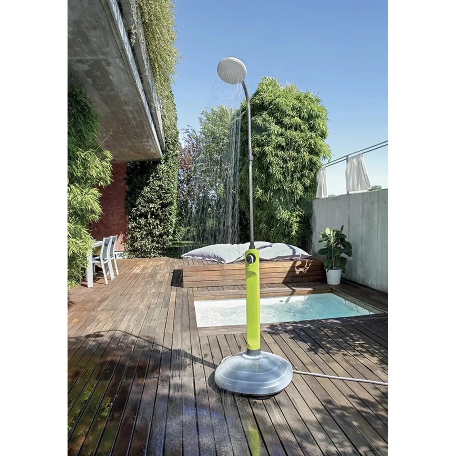 Doccia da giardino solare G.F. Sunny Niagara lime