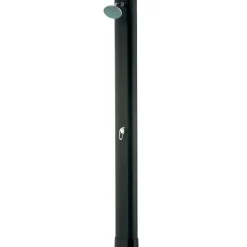 Doccia da giardino solare in PVC nero 30 l