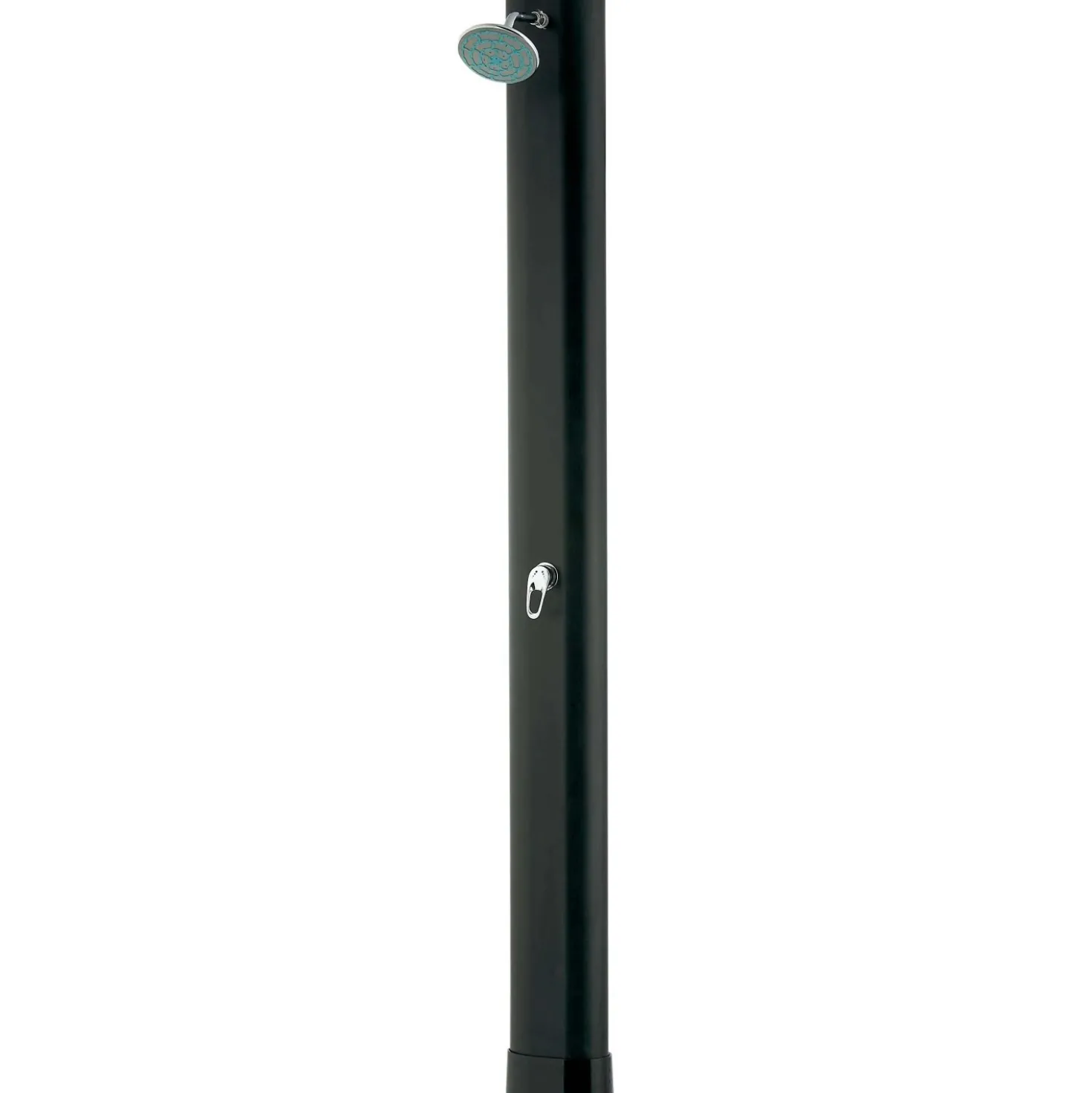 Doccia da giardino solare in PVC nero 30 l