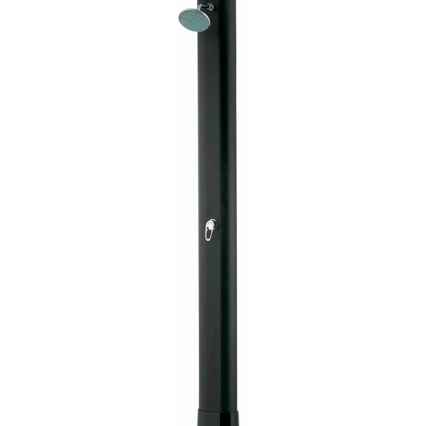 Doccia da giardino solare in PVC nero 30 l
