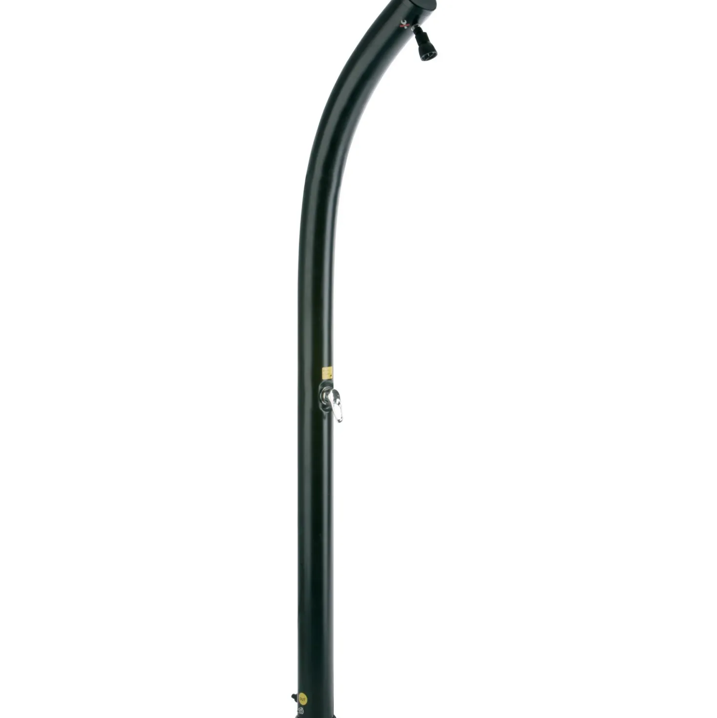 Doccia da giardino solare in PVC nero 20 l